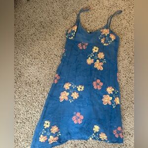 Vintage floral mini dress